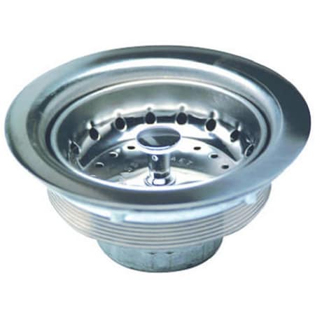 Keen 3.5 in. Master Plumber Stainless-Steel Sink Strainer KE2668018